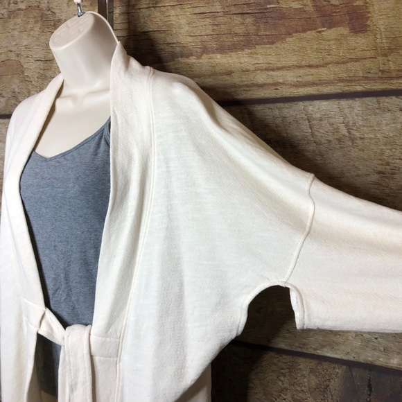 NSF Womens Small Open Front Cardigan Style Tie - Picture 2 of 8